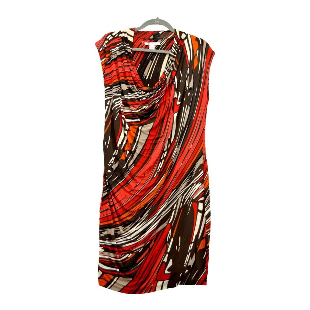 Kenneth Cole New York Women Red Casual Dress XS